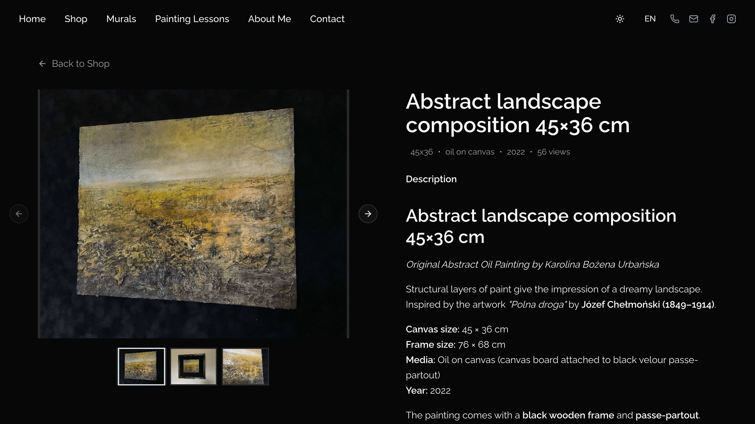 Karolina Bożena-Urbańska website